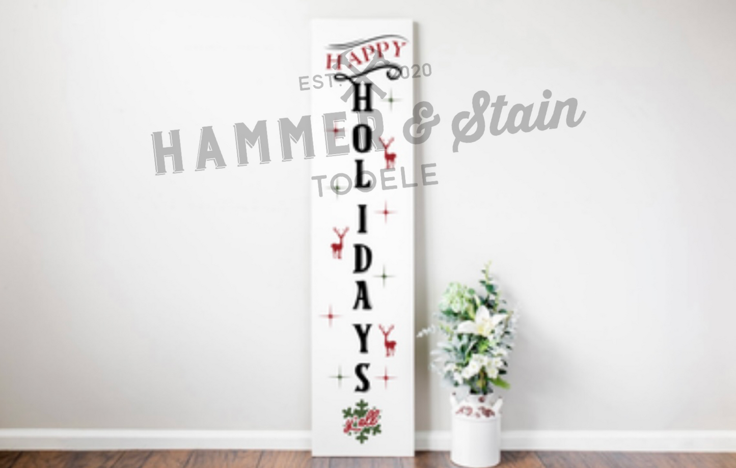 Christmas Porch Planks