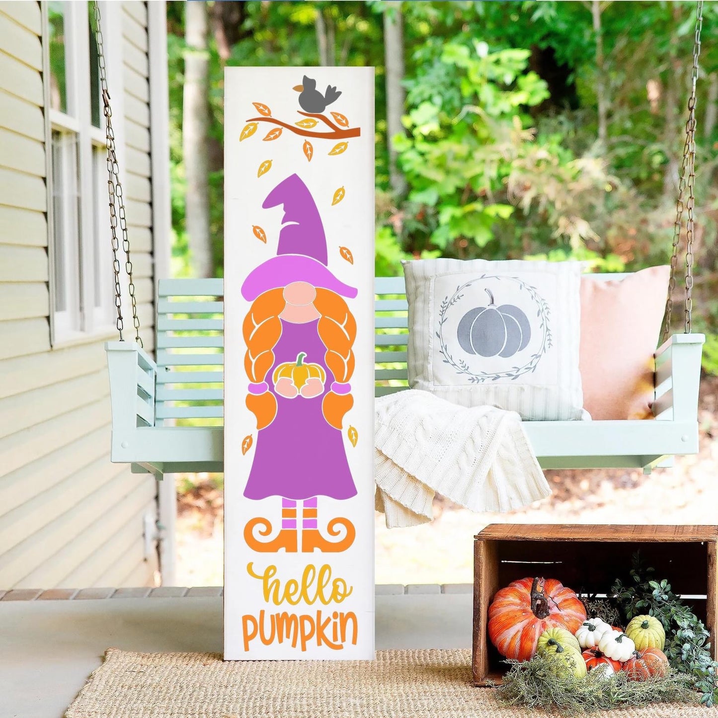Halloween Porch Plank