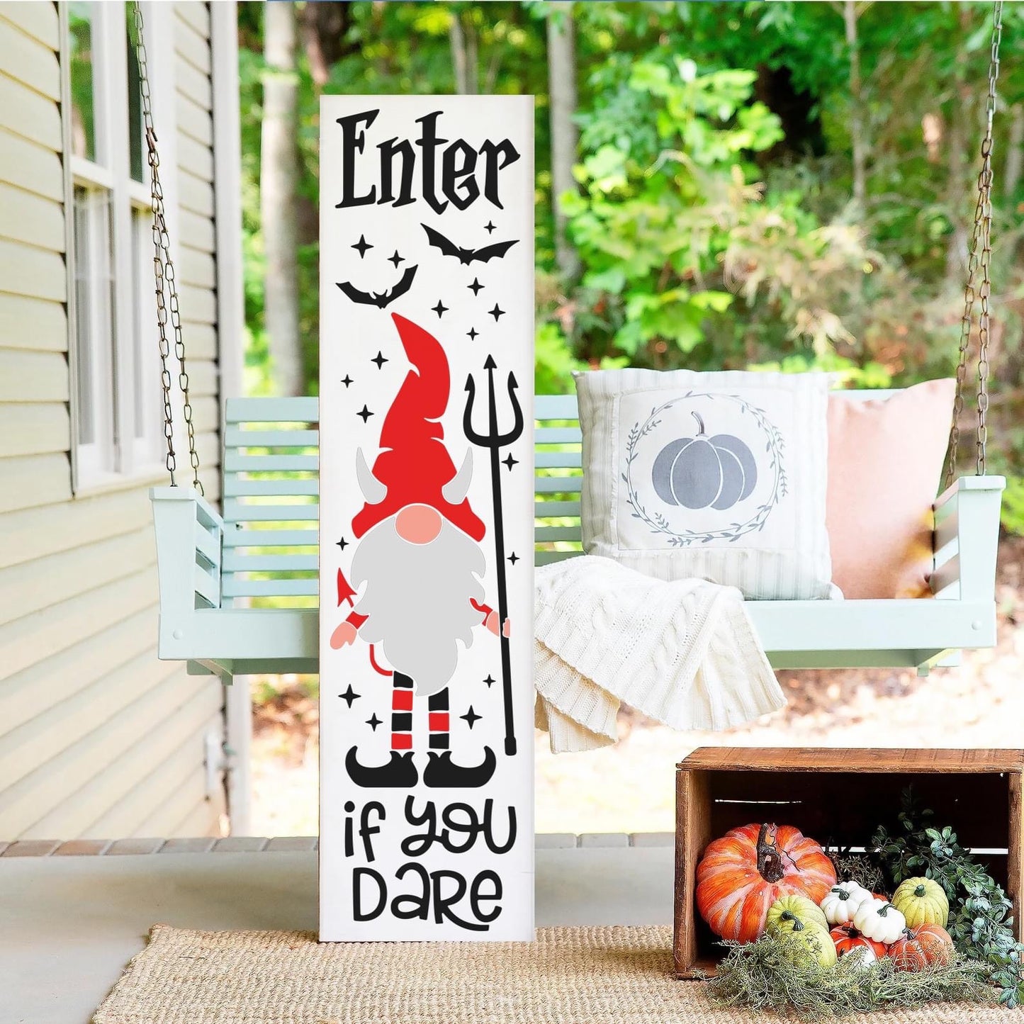 Halloween Porch Plank