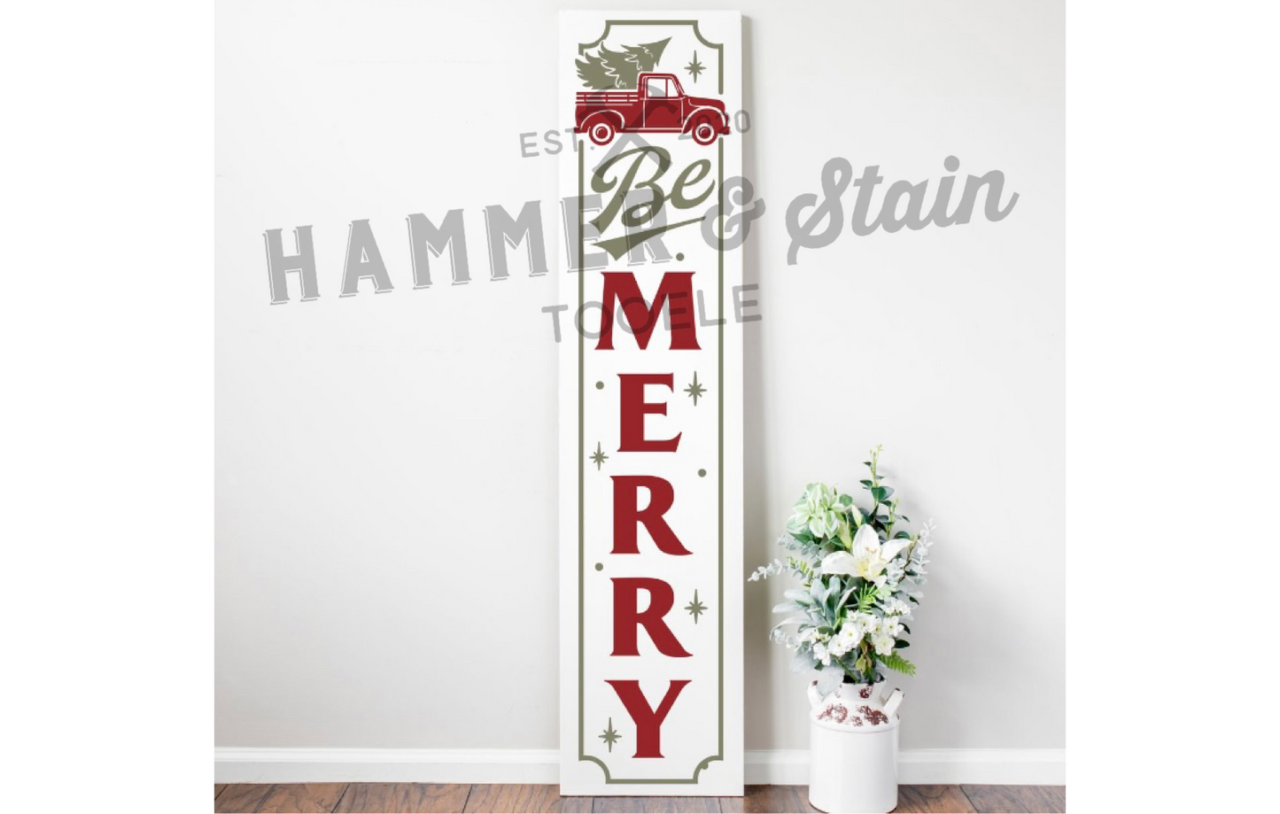 Christmas Porch Planks