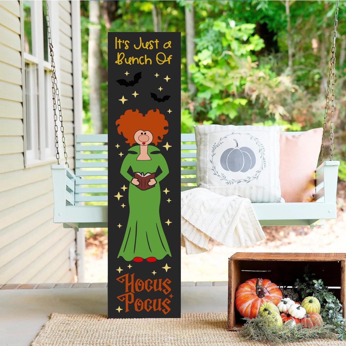 Halloween Porch Plank