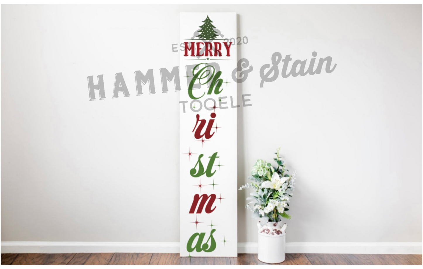 Christmas Porch Planks