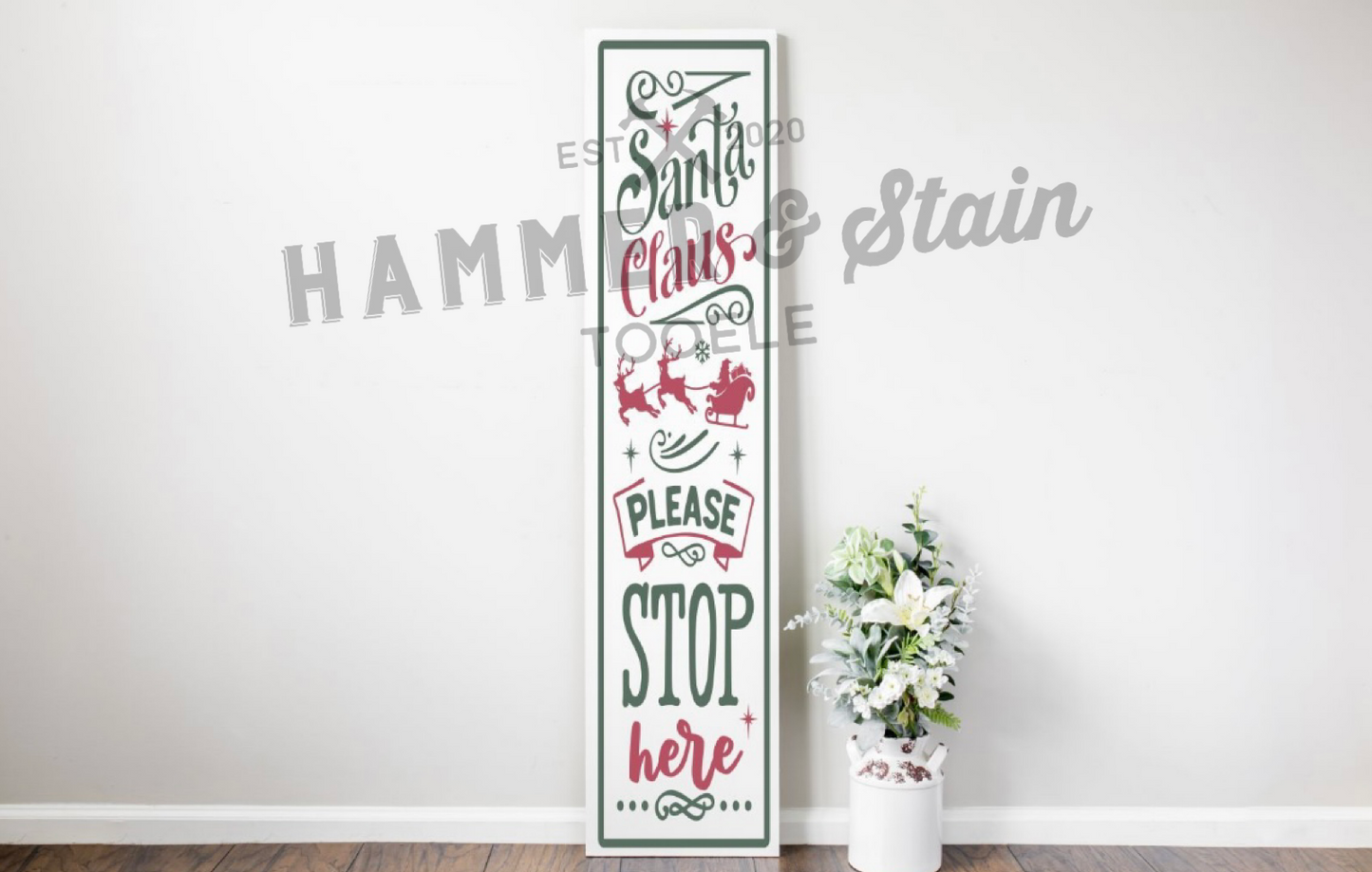 Christmas Porch Planks