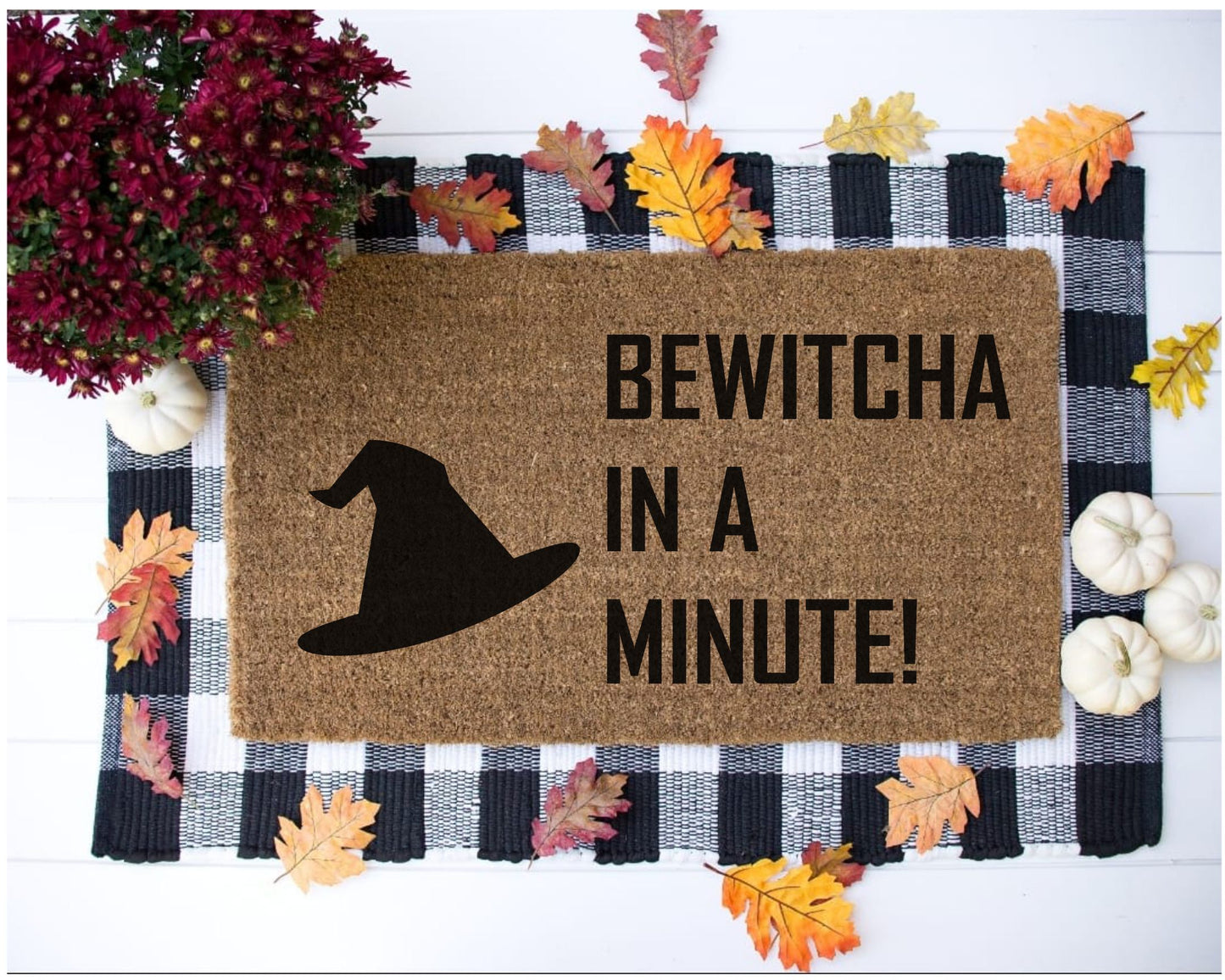9/27/25 at 10:30am Halloween and Horror Doormats