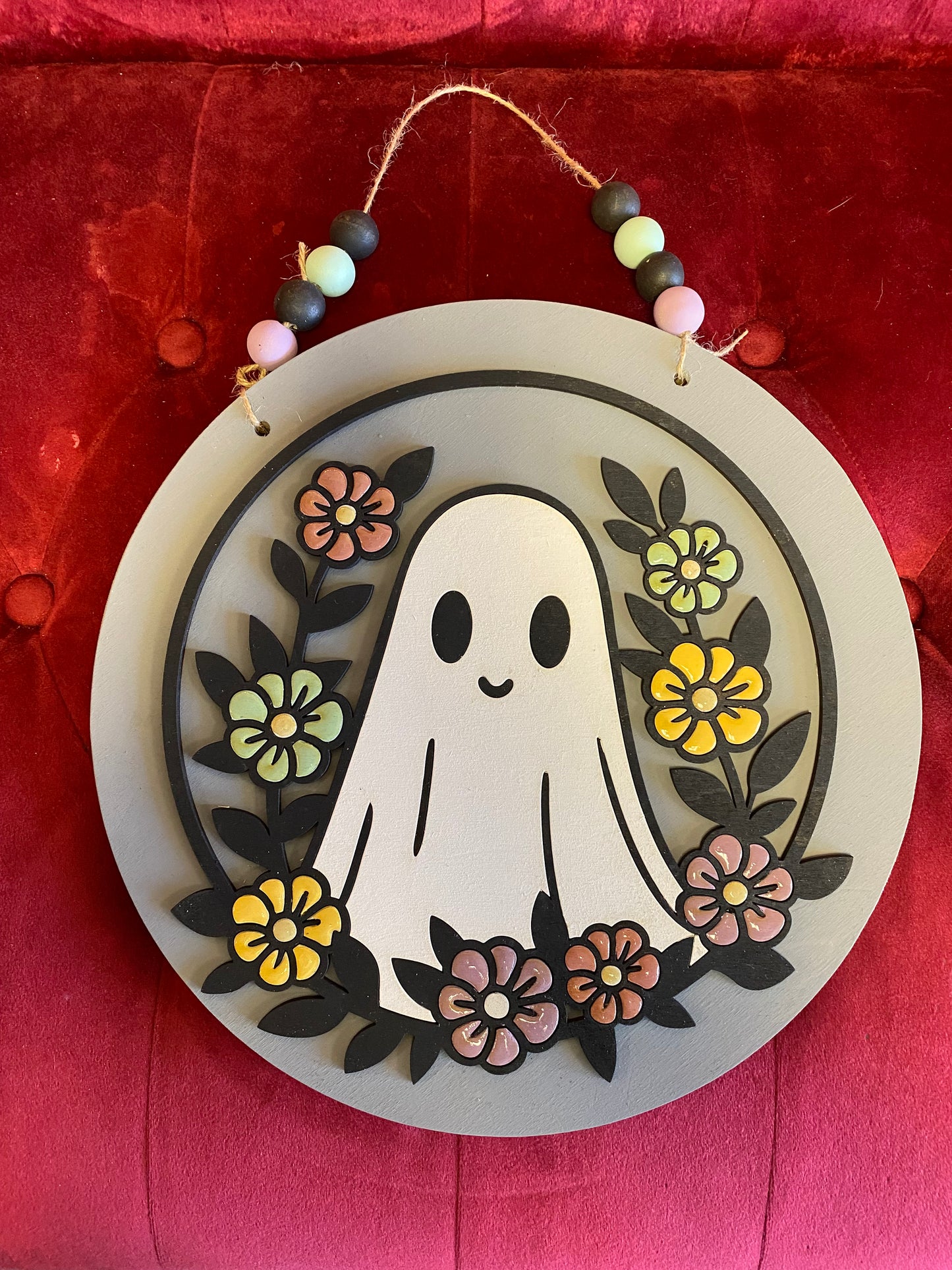 9/6/25 @ 10am Halloween Doorhangers with Liquid Glass Add On Workshop