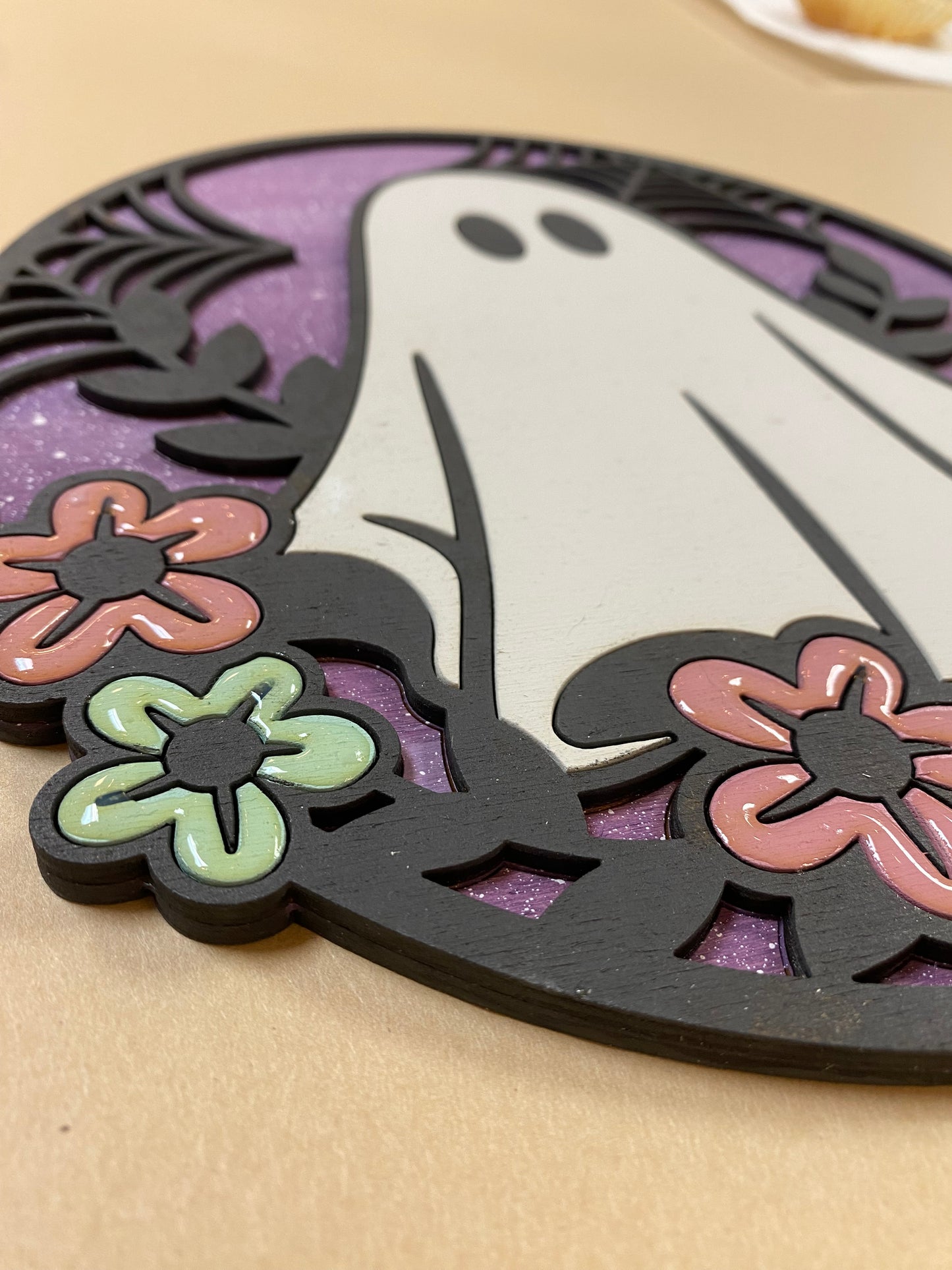 9/6/25 @ 10am Halloween Doorhangers with Liquid Glass Add On Workshop