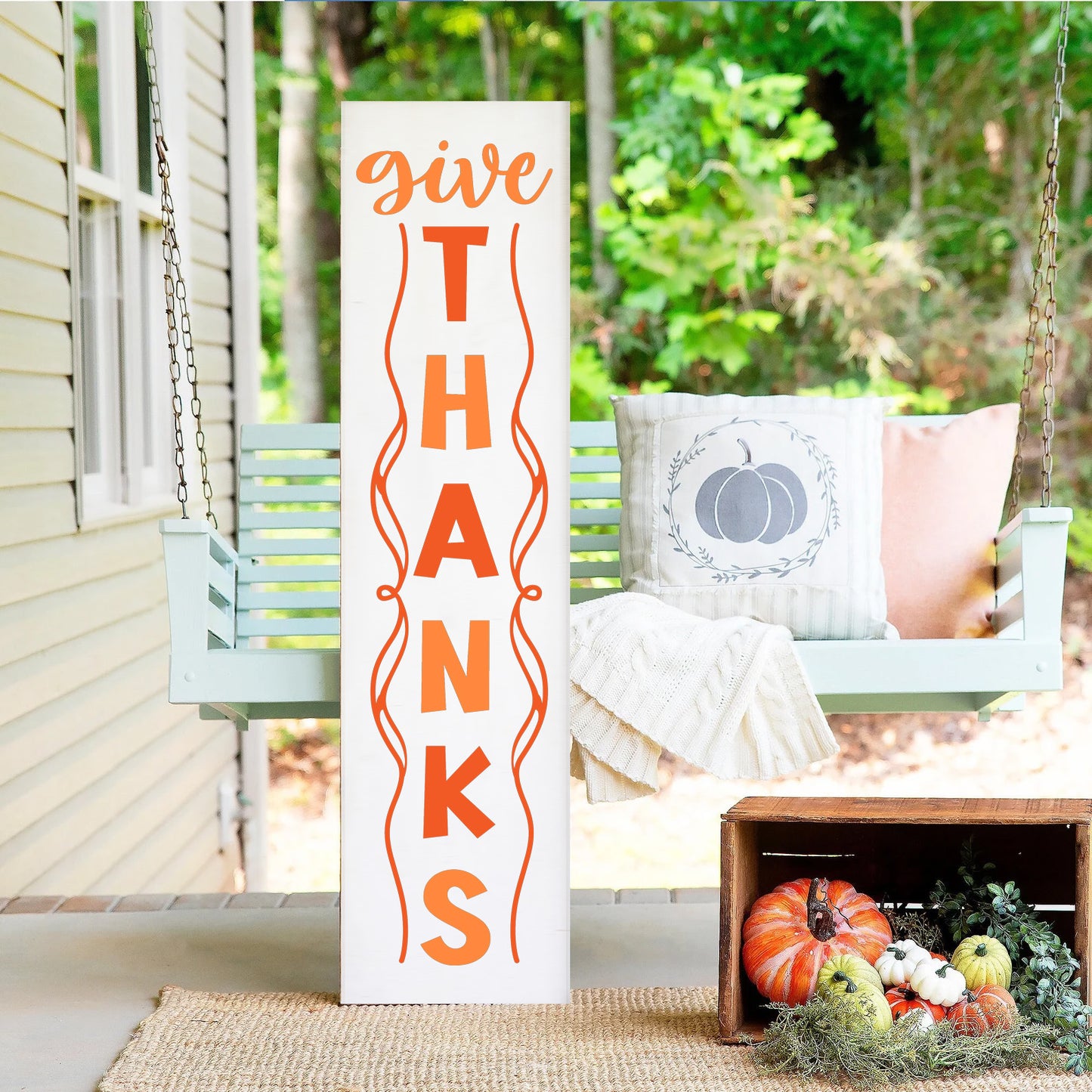 Fall Porch Plank