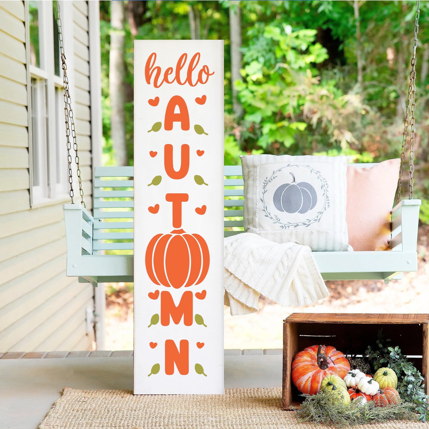 Fall Porch Plank