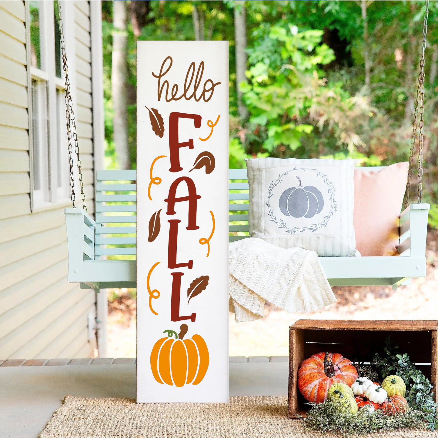 Fall Porch Plank