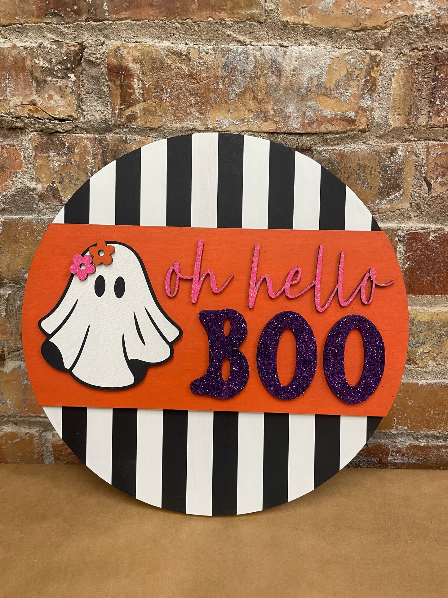 9/6/25 @ 10am Halloween Doorhangers with Liquid Glass Add On Workshop