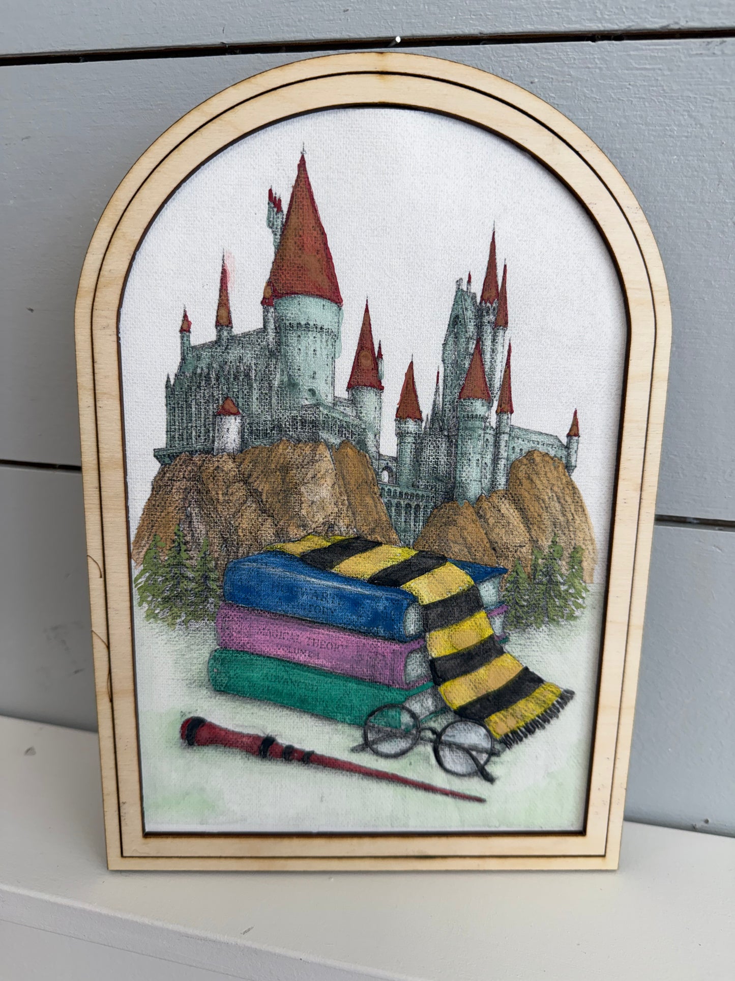 Book-ish Watercolor Canvases: 8/7 at 6pm