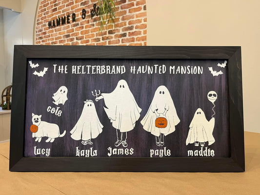 Spooky Custom Family Portrait Workshop: Order & Create on your schedule