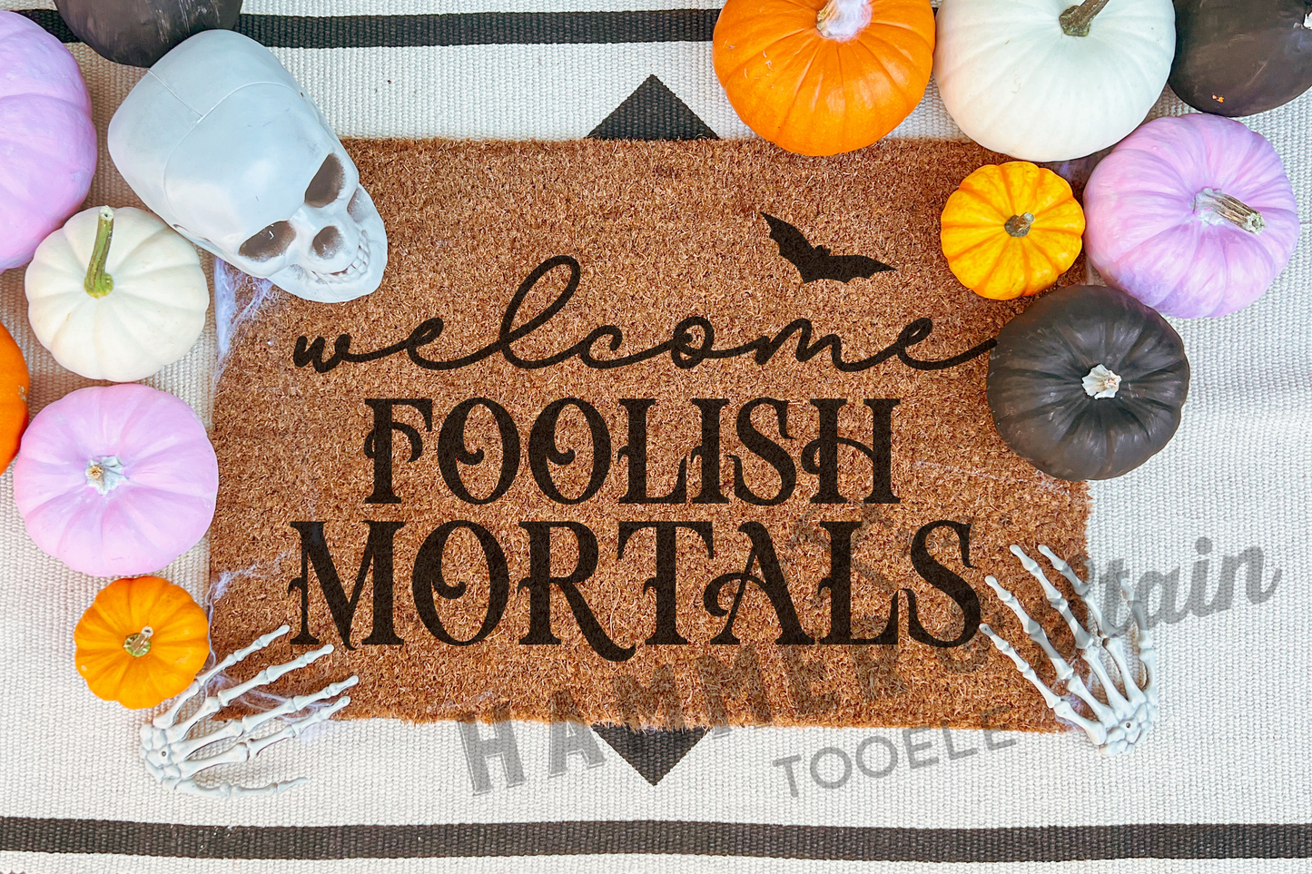9/27/25 at 10:30am Halloween and Horror Doormats