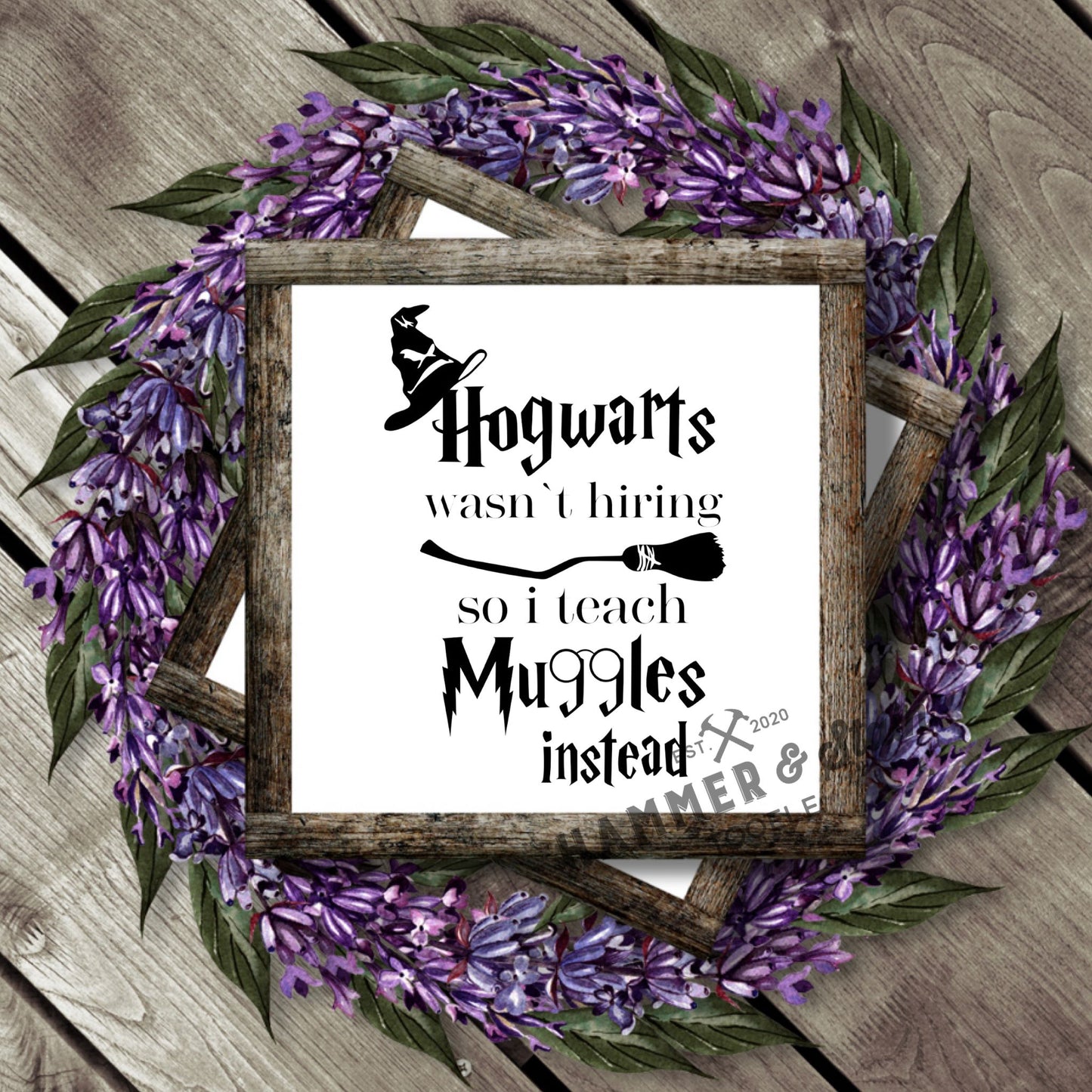 Wizard World Square Signs