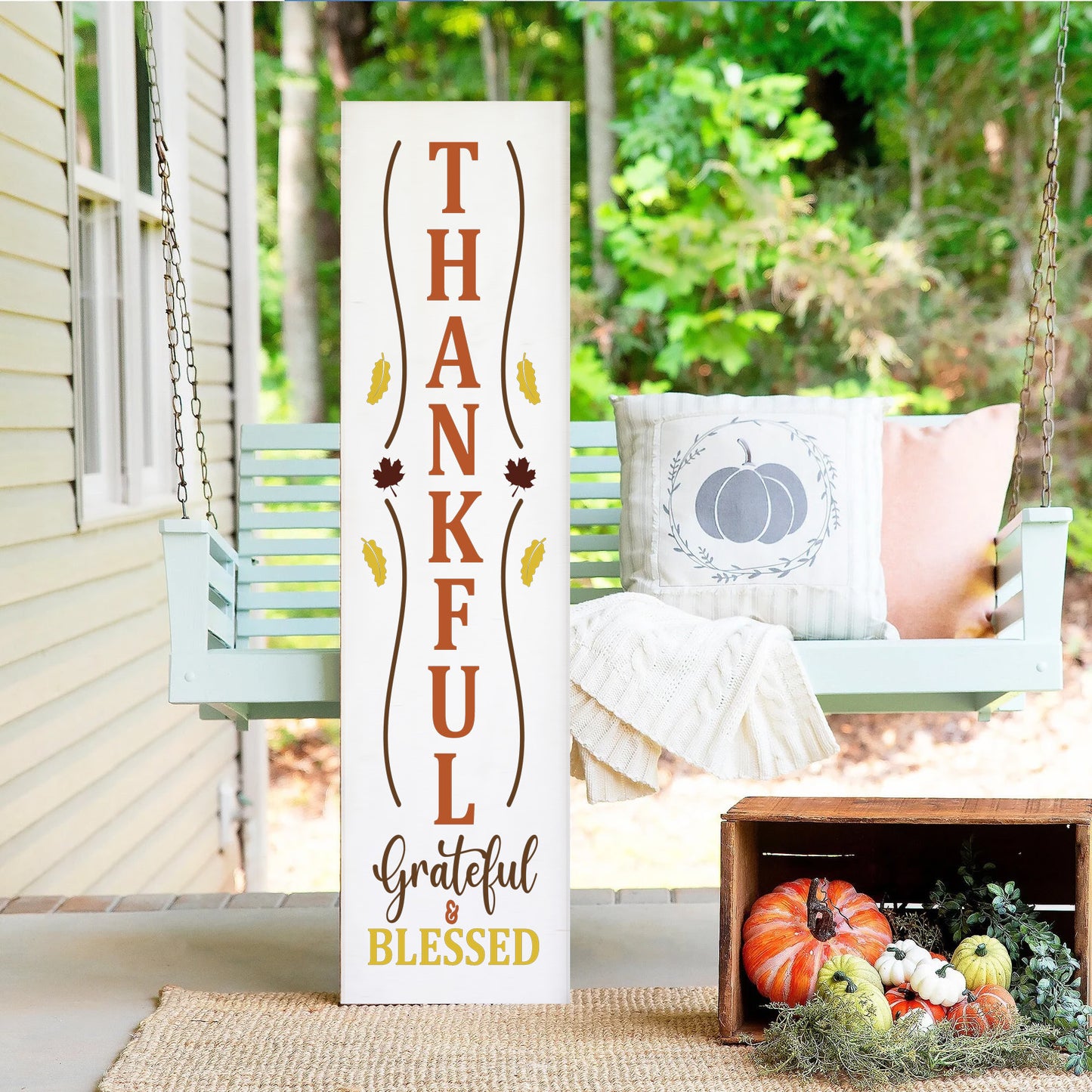 Fall Porch Plank