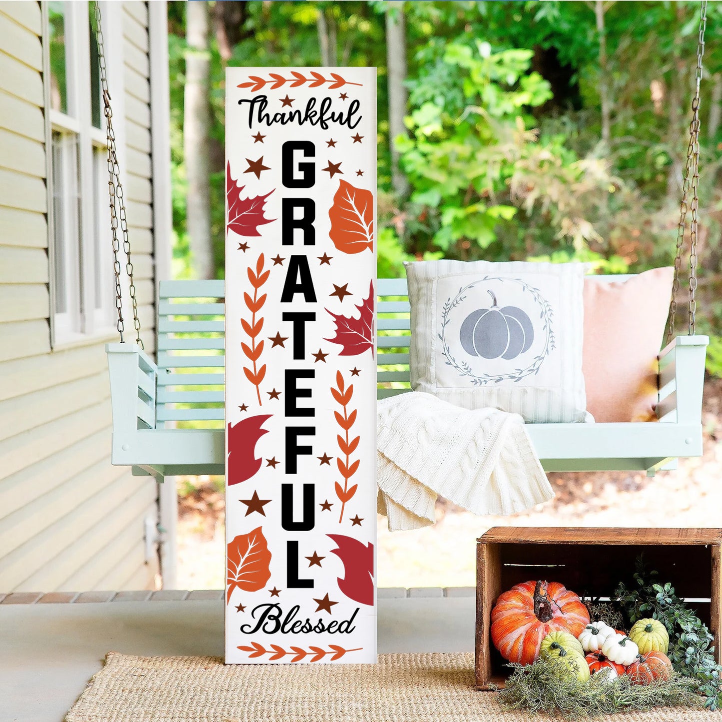 Fall Porch Plank