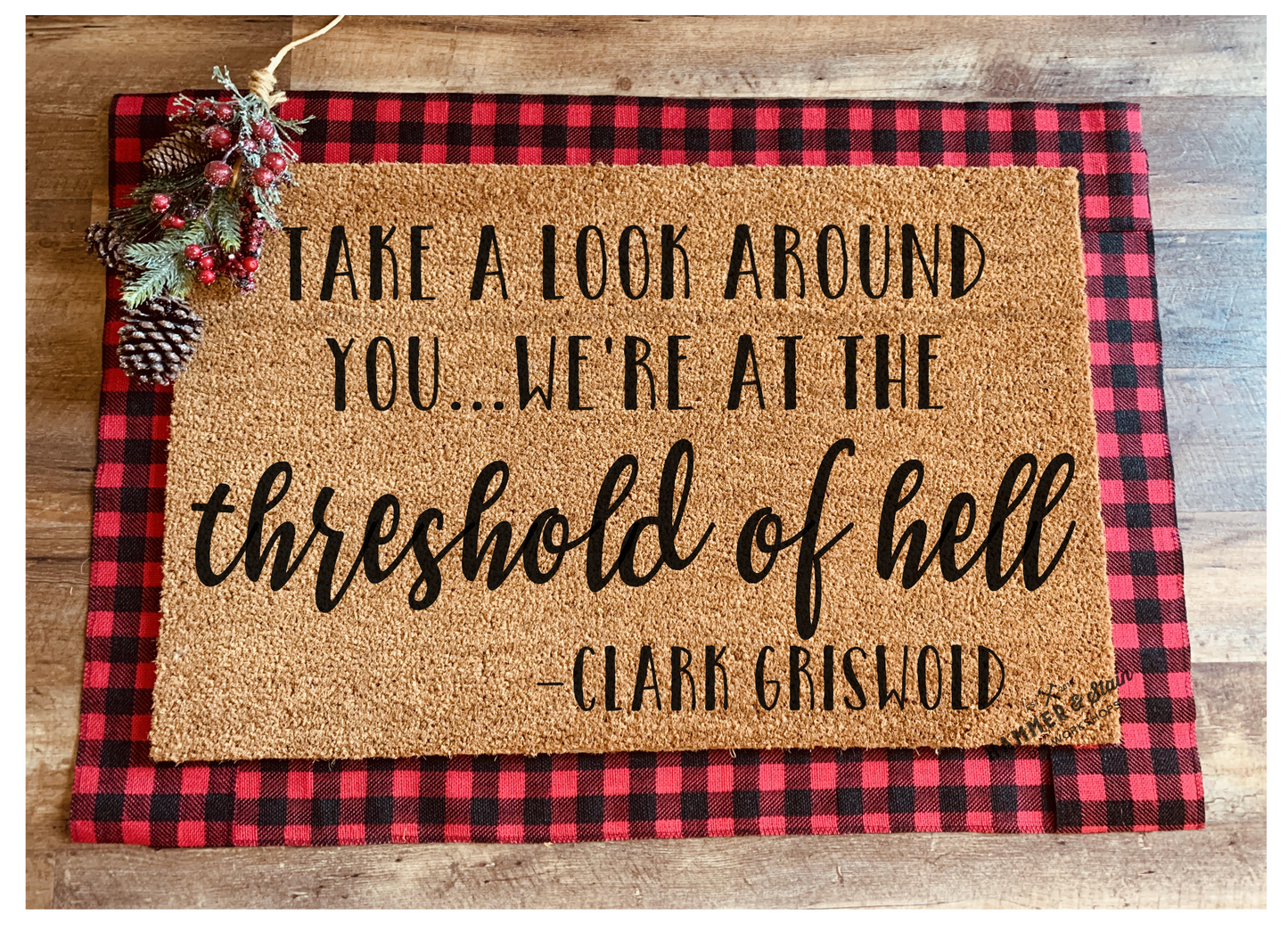 Sassy Holiday Doormats - preorder
