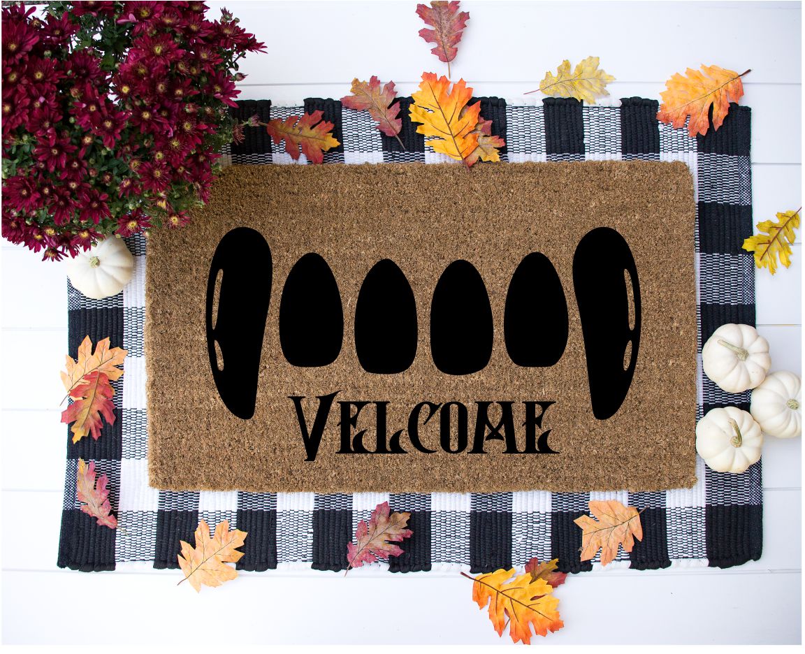 9/27/25 at 10:30am Halloween and Horror Doormats