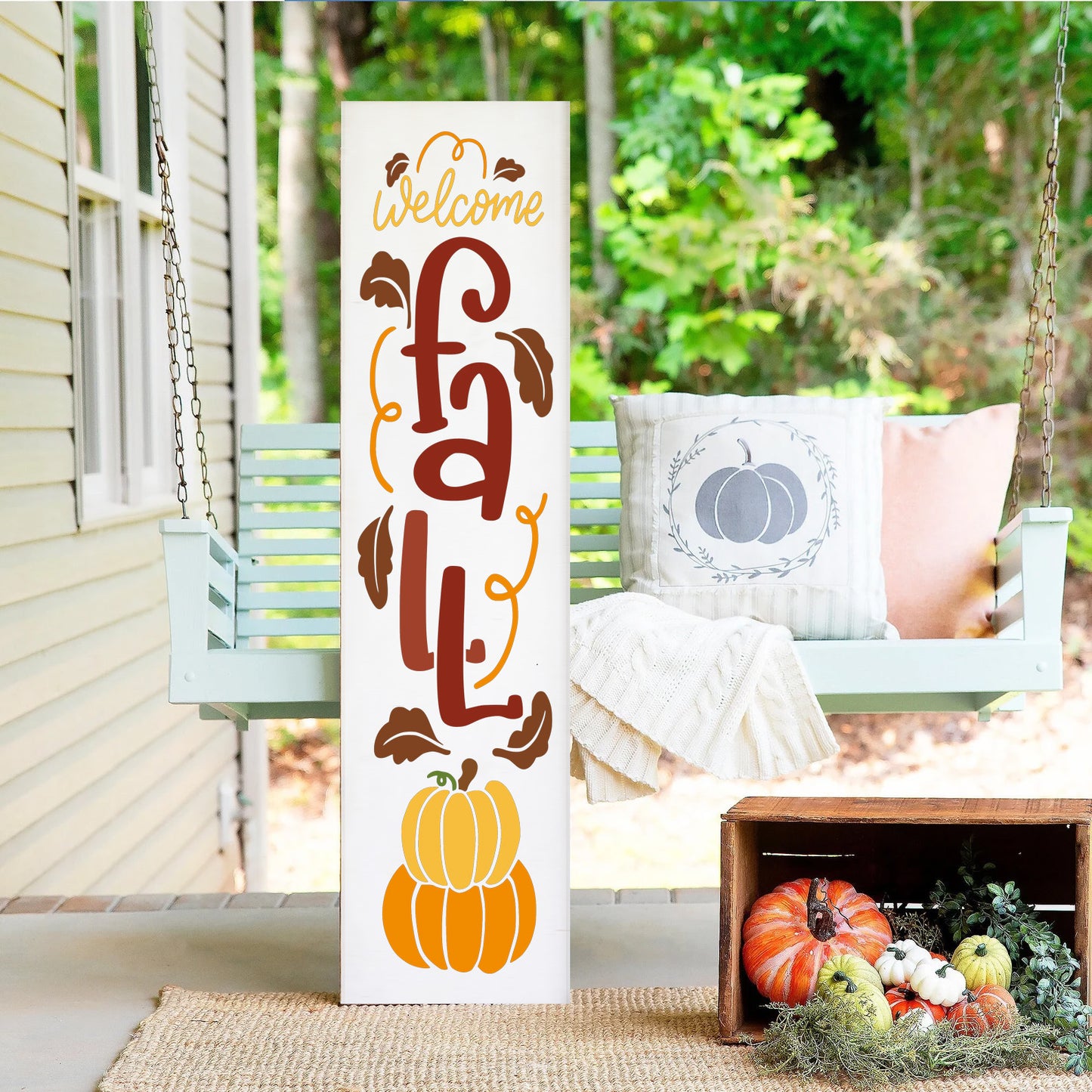 Fall Porch Plank
