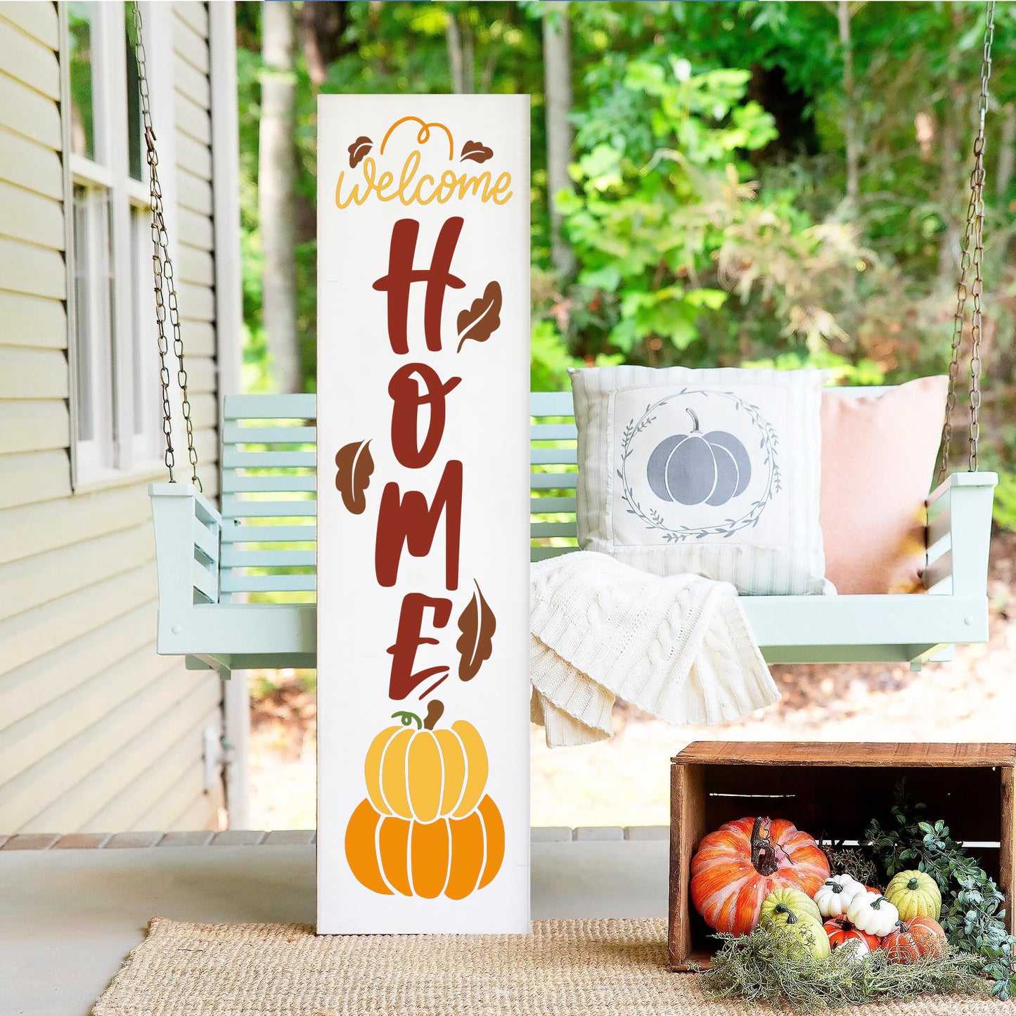 Fall Porch Plank