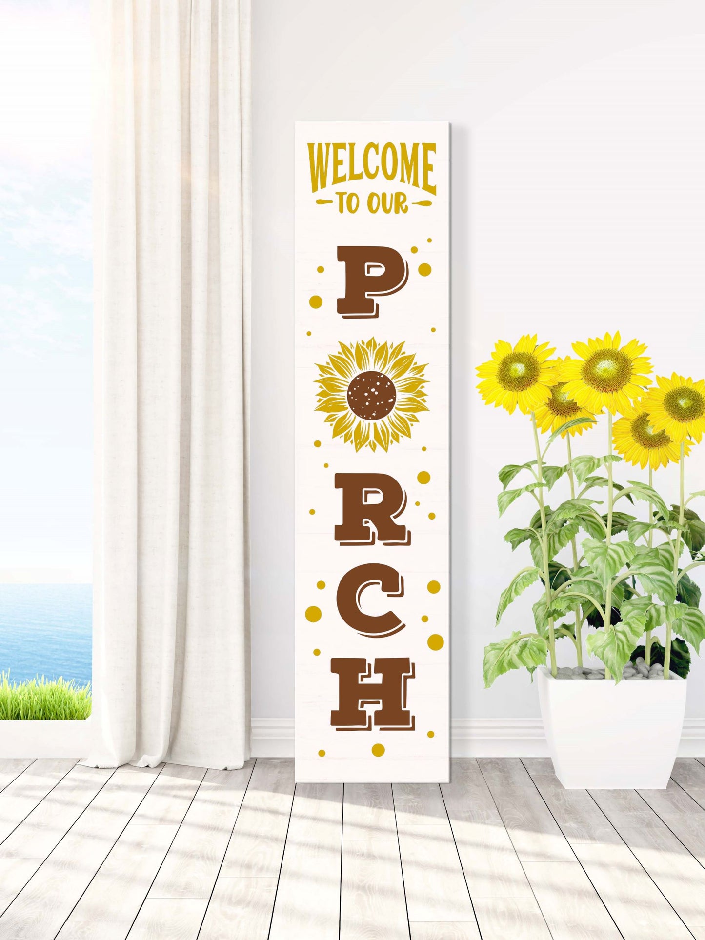 Fall Porch Plank