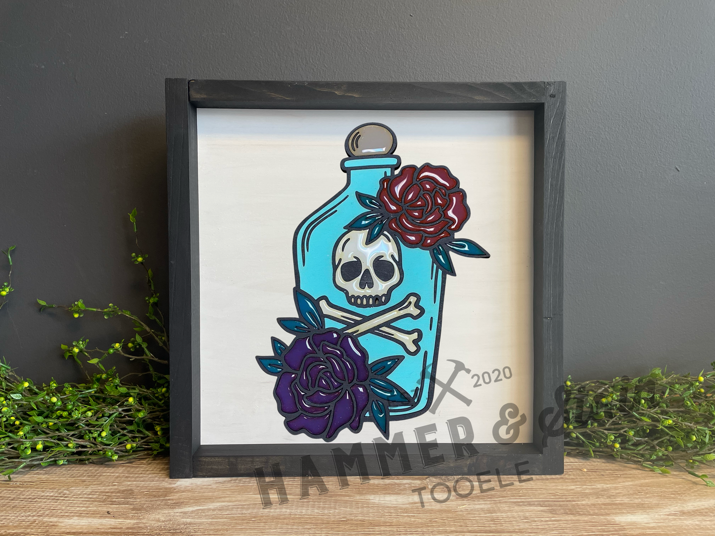 9/6/25 @ 10am Halloween Doorhangers with Liquid Glass Add On Workshop
