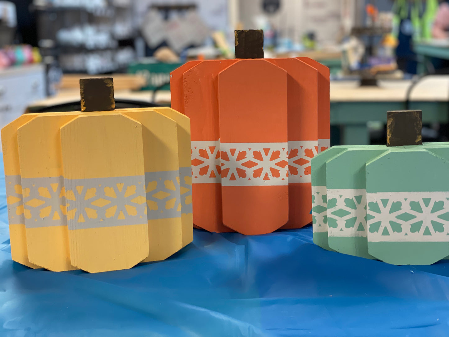 Chunky Pumpkin Trios