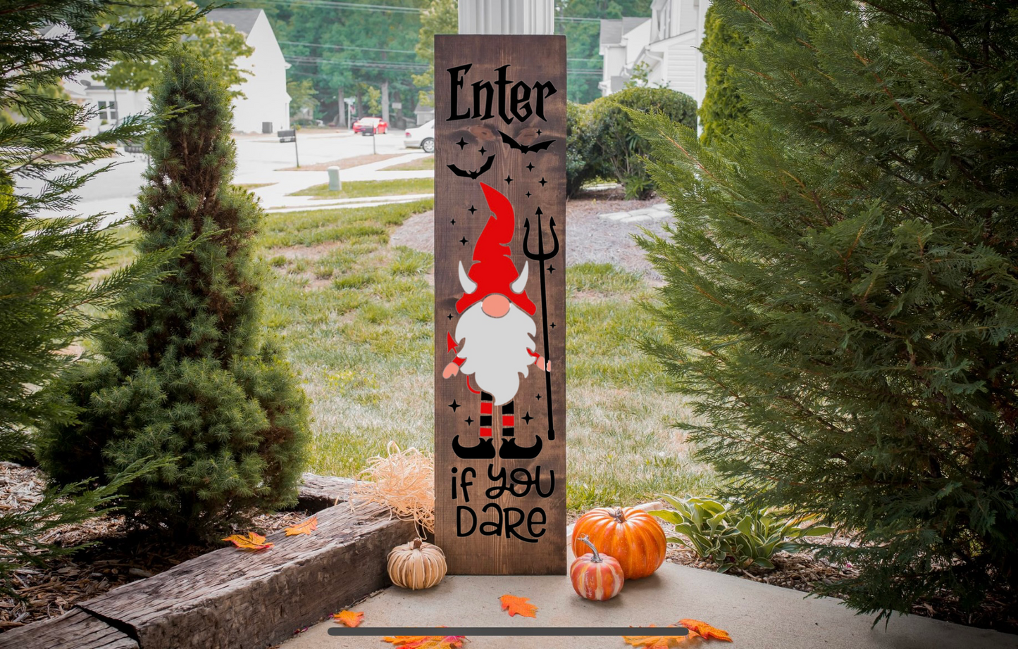 Halloween Porch Plank