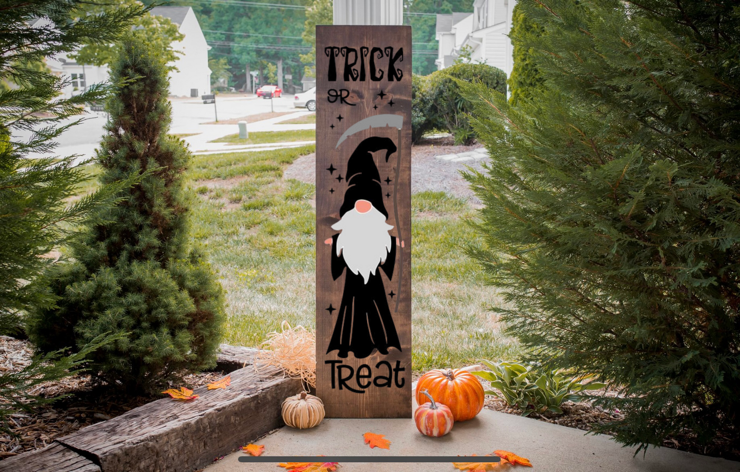Halloween Porch Plank