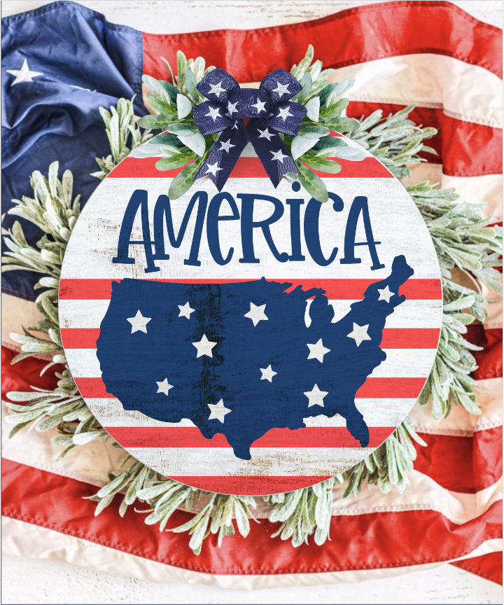 Patriotic Rounds 18”