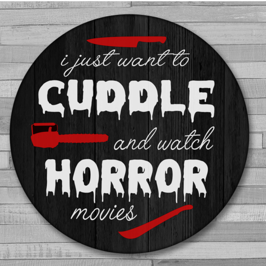 Halloween Round Signs