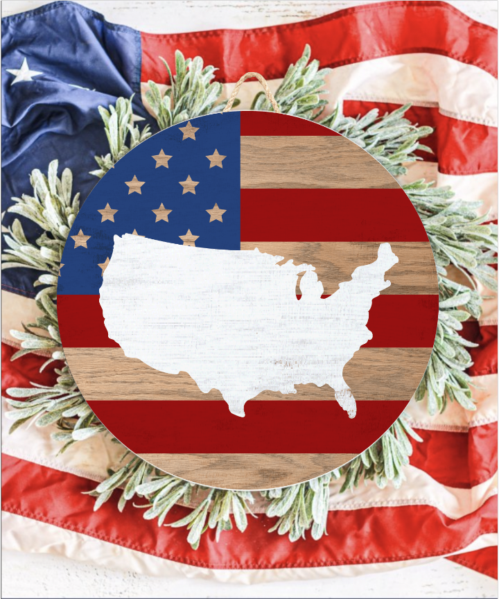 Patriotic Rounds 18”