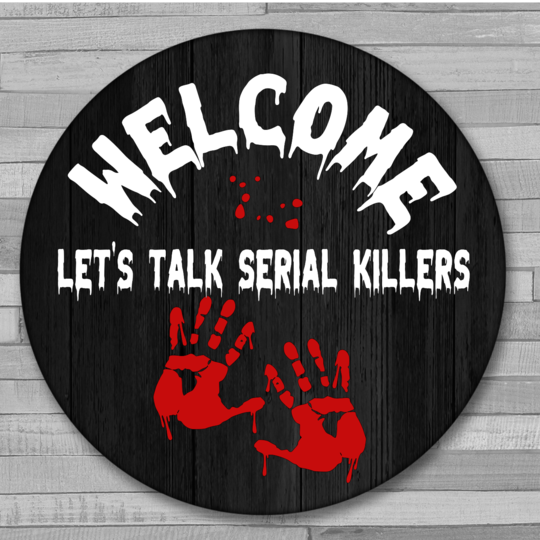 Halloween Round Signs