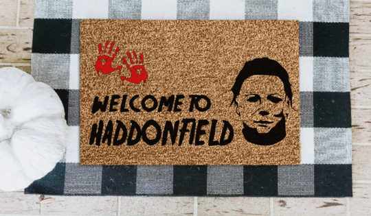 9/27/25 at 10:30am Halloween and Horror Doormats