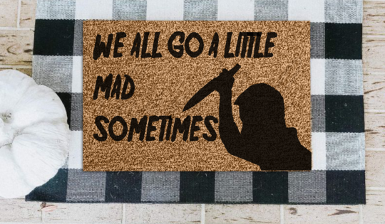 9/27/25 at 10:30am Halloween and Horror Doormats