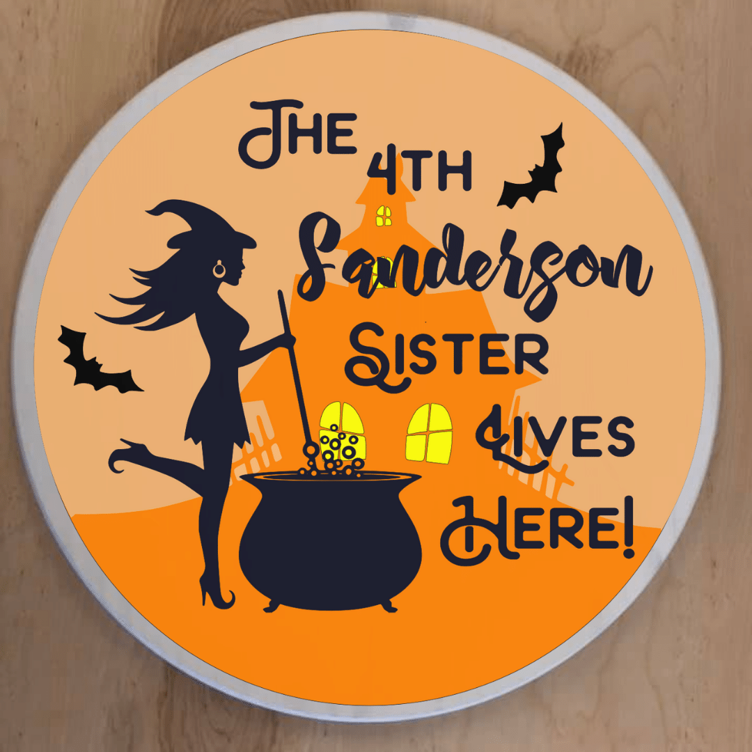 Halloween Round Signs