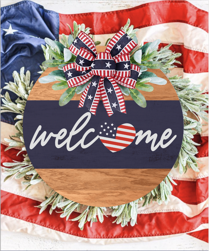 Patriotic Rounds 18”