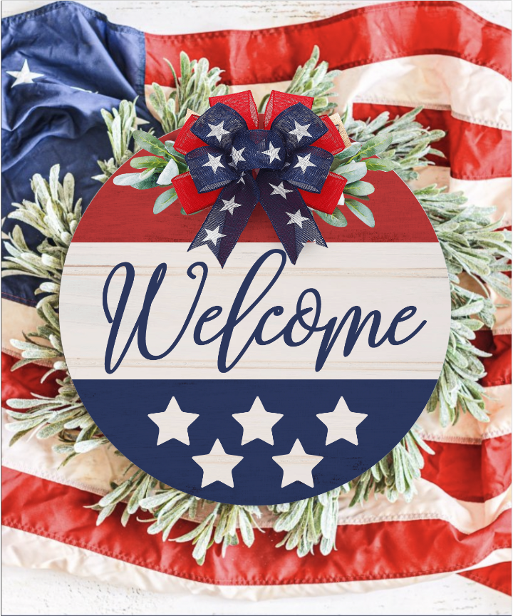 Patriotic Rounds 18”