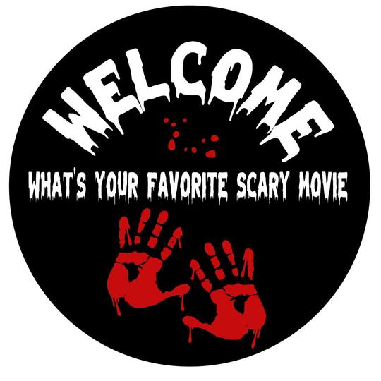Halloween Round Signs