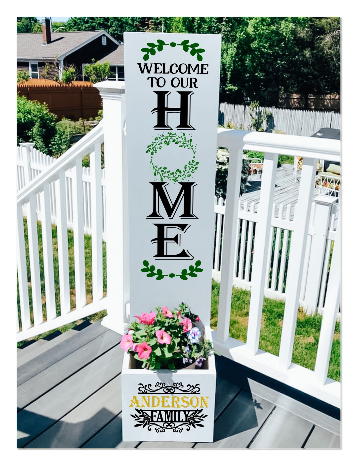 Porch Plank Planter