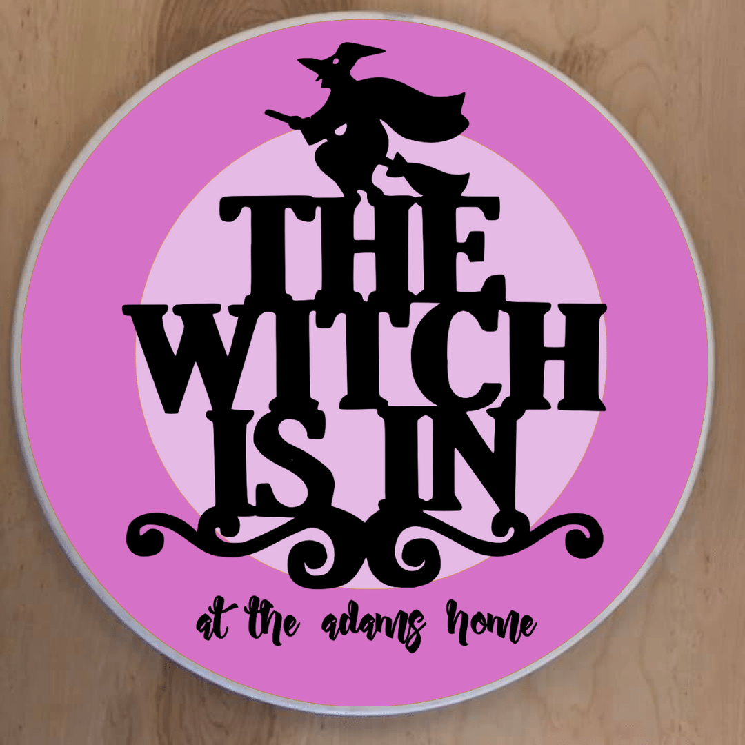 Halloween Round Signs