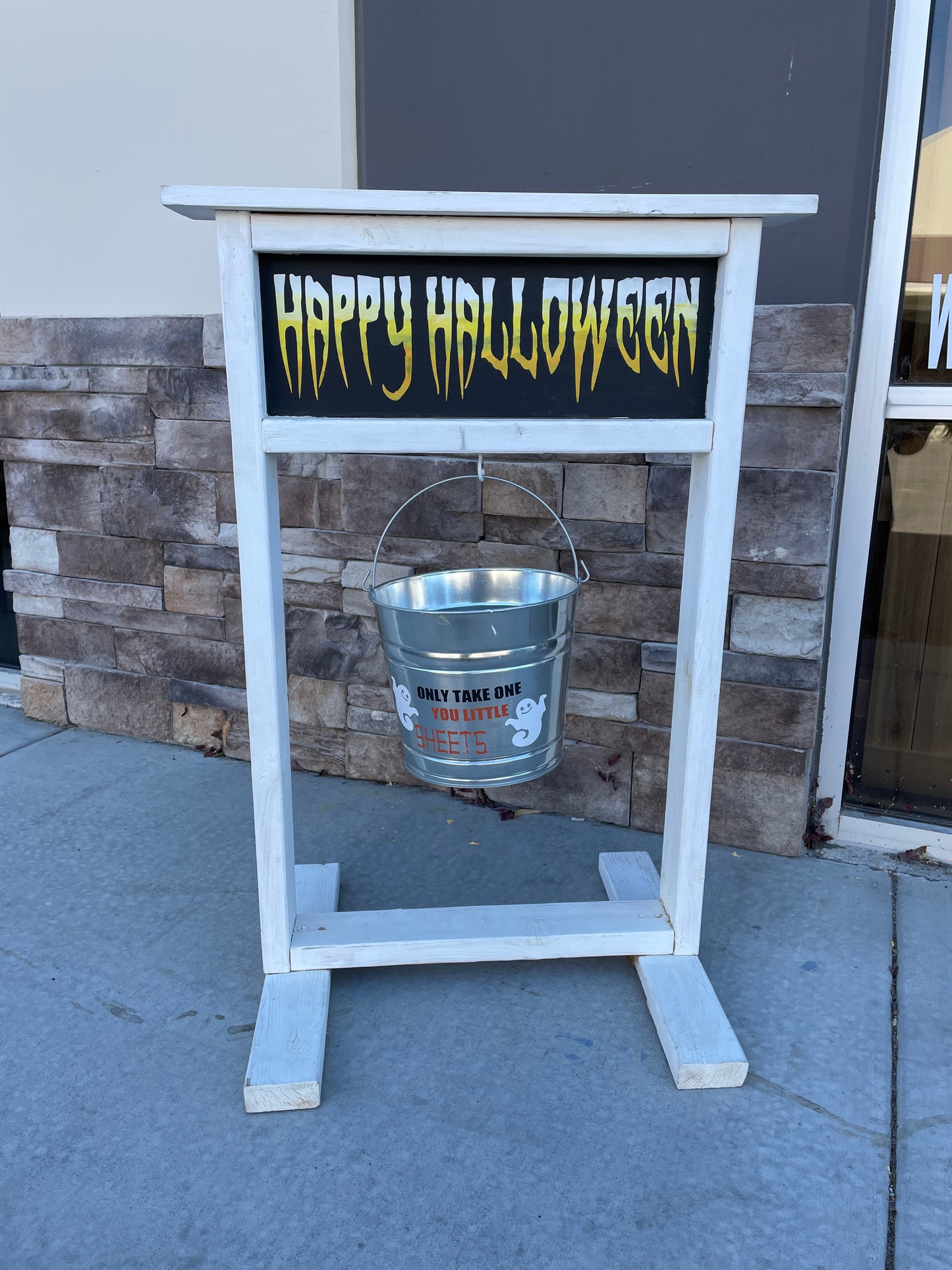 Reversible Halloween Candy Holder/Hanging Planter