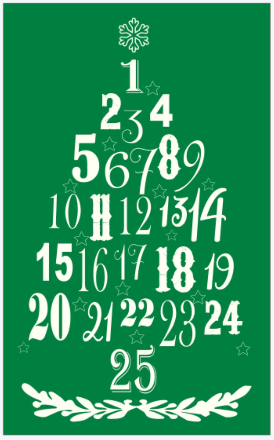 16x24 Custom Holiday Sign