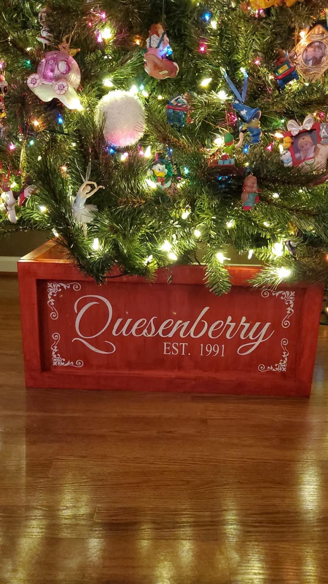 Christmas Tree Box / Collar