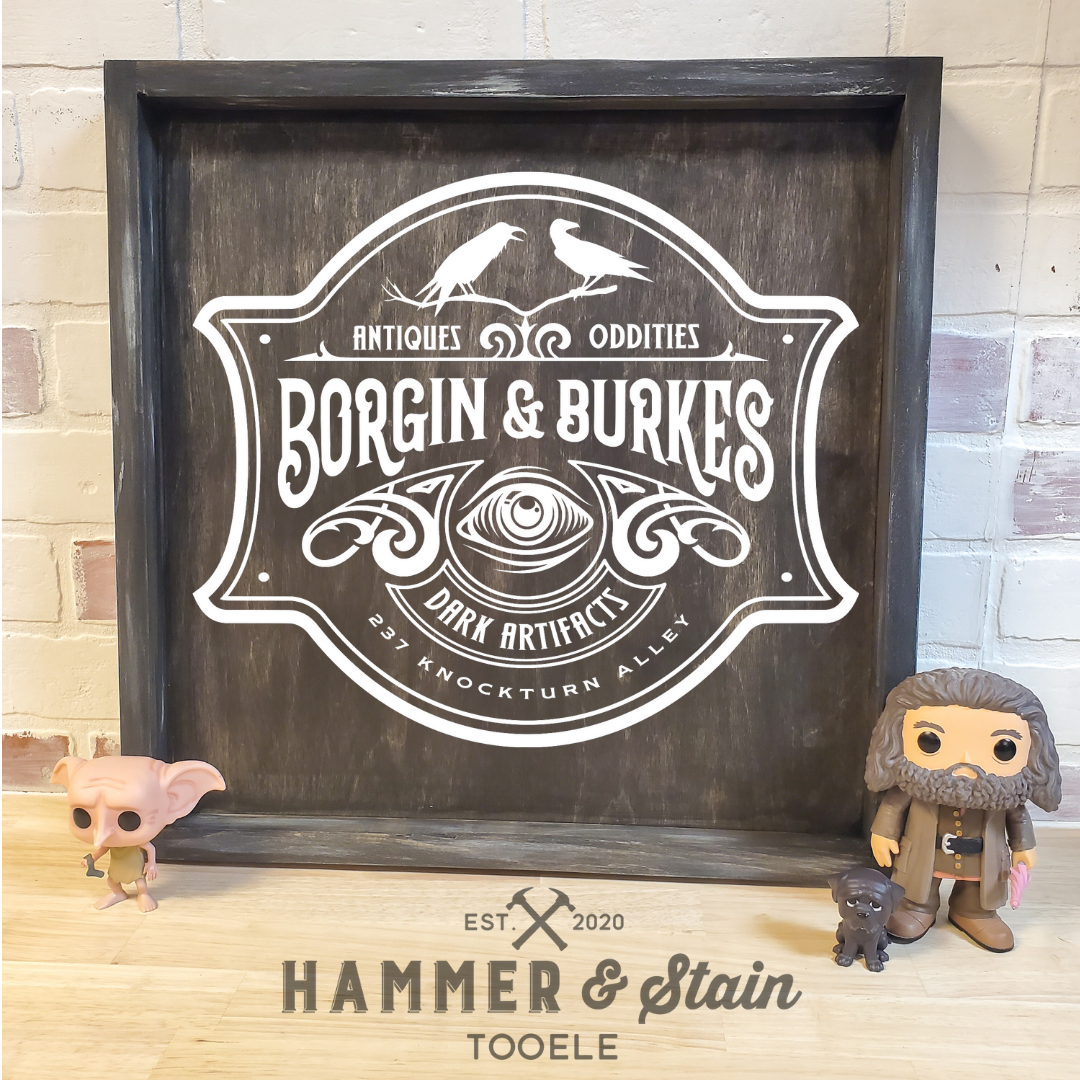Wizard Framed Signs