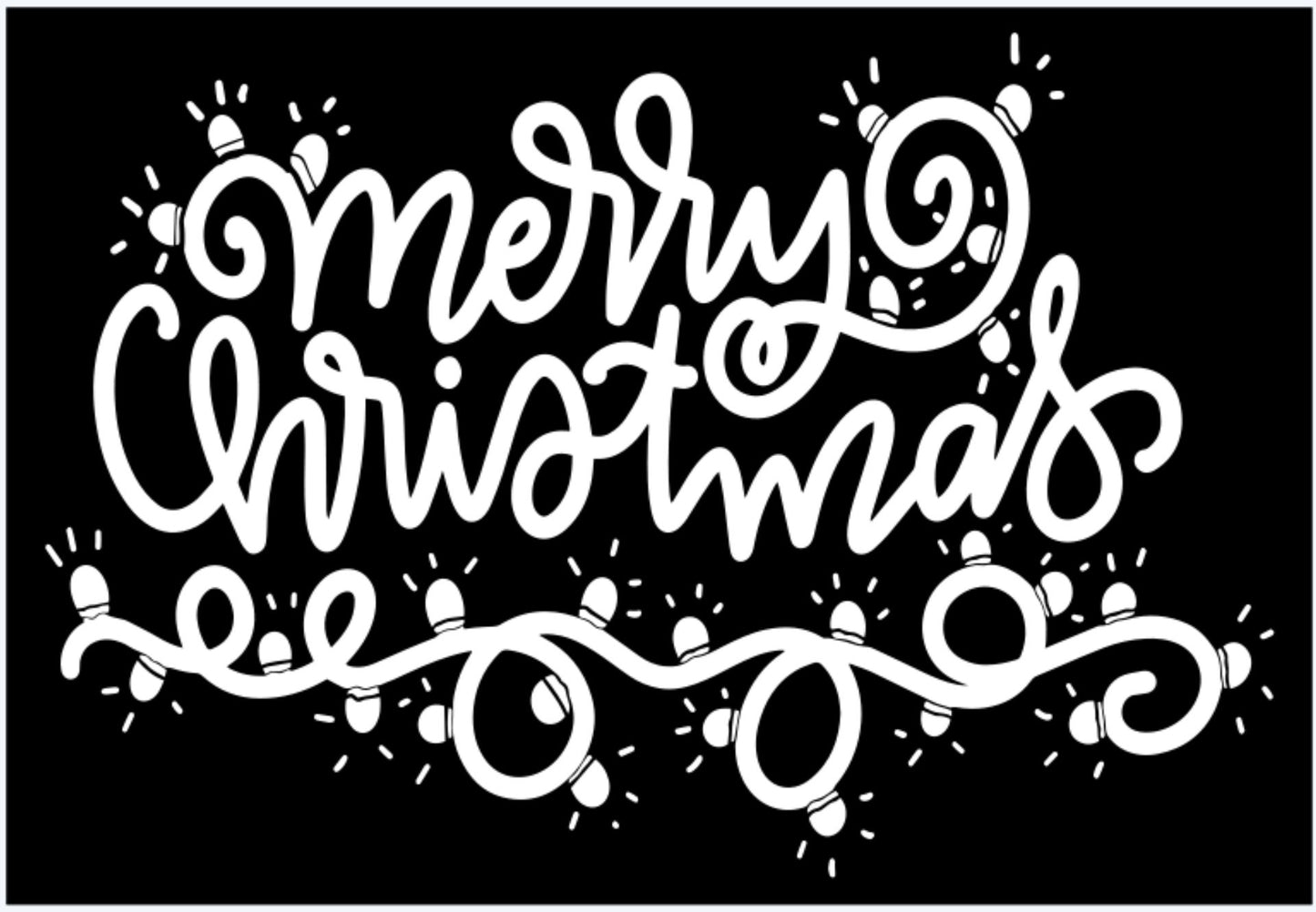 16x24 Custom Holiday Sign