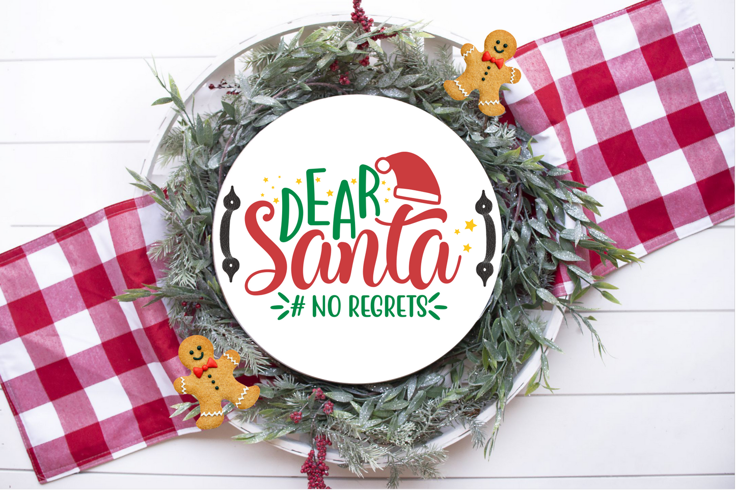 Christmas Trays with Handles