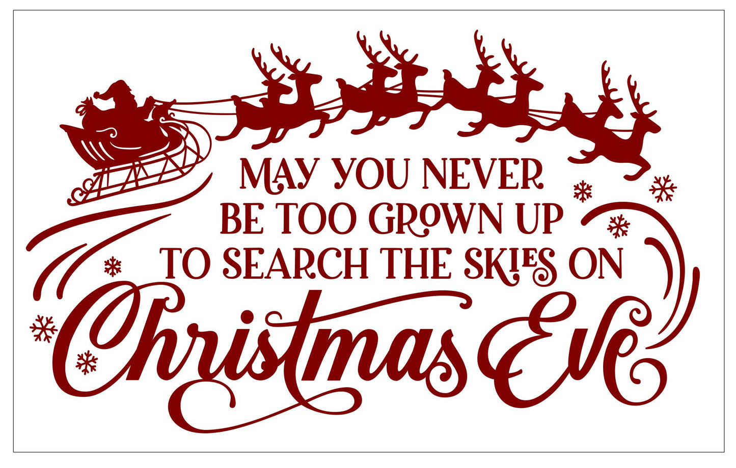 16x24 Custom Holiday Sign