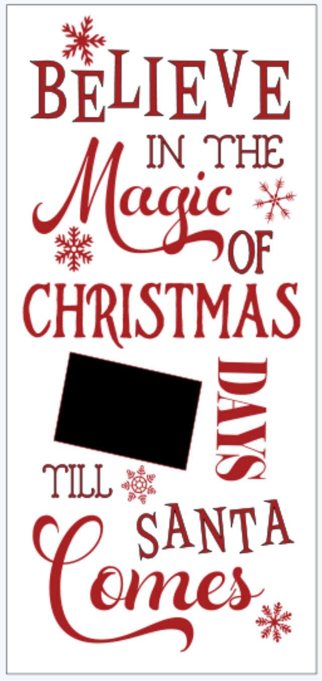 16x24 Custom Holiday Sign