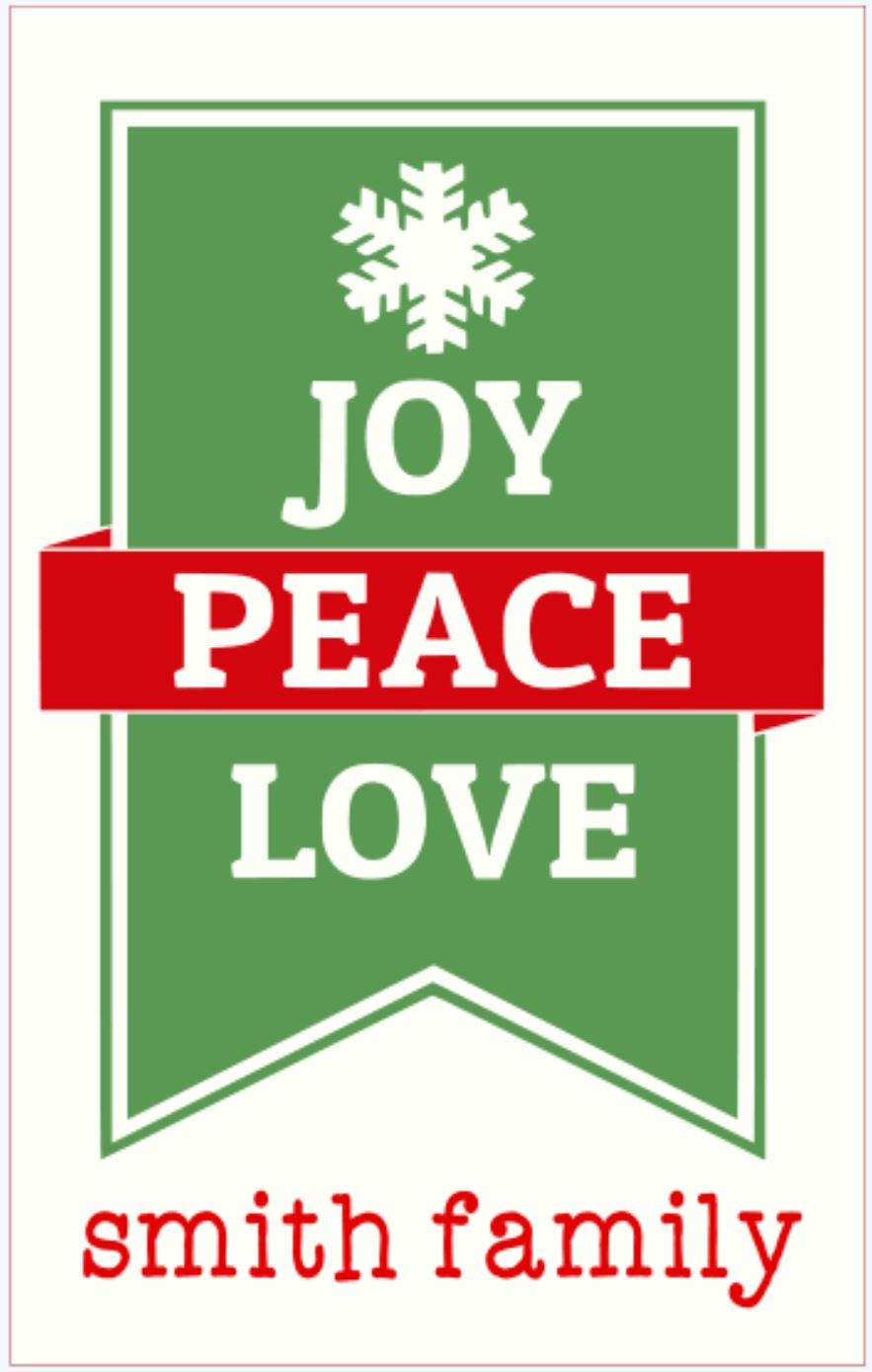 16x24 Custom Holiday Sign
